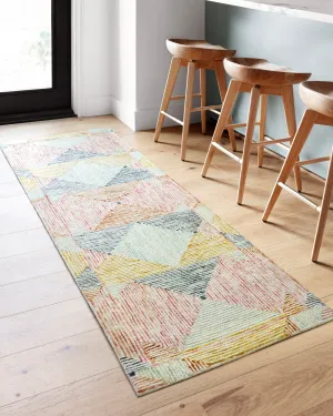 Spectrum Rug in Lagoon & Spice