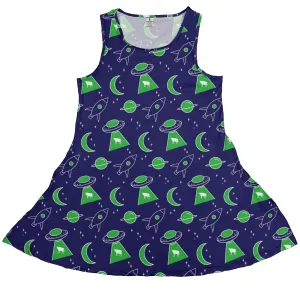 Ufo Cow Abduction Dress