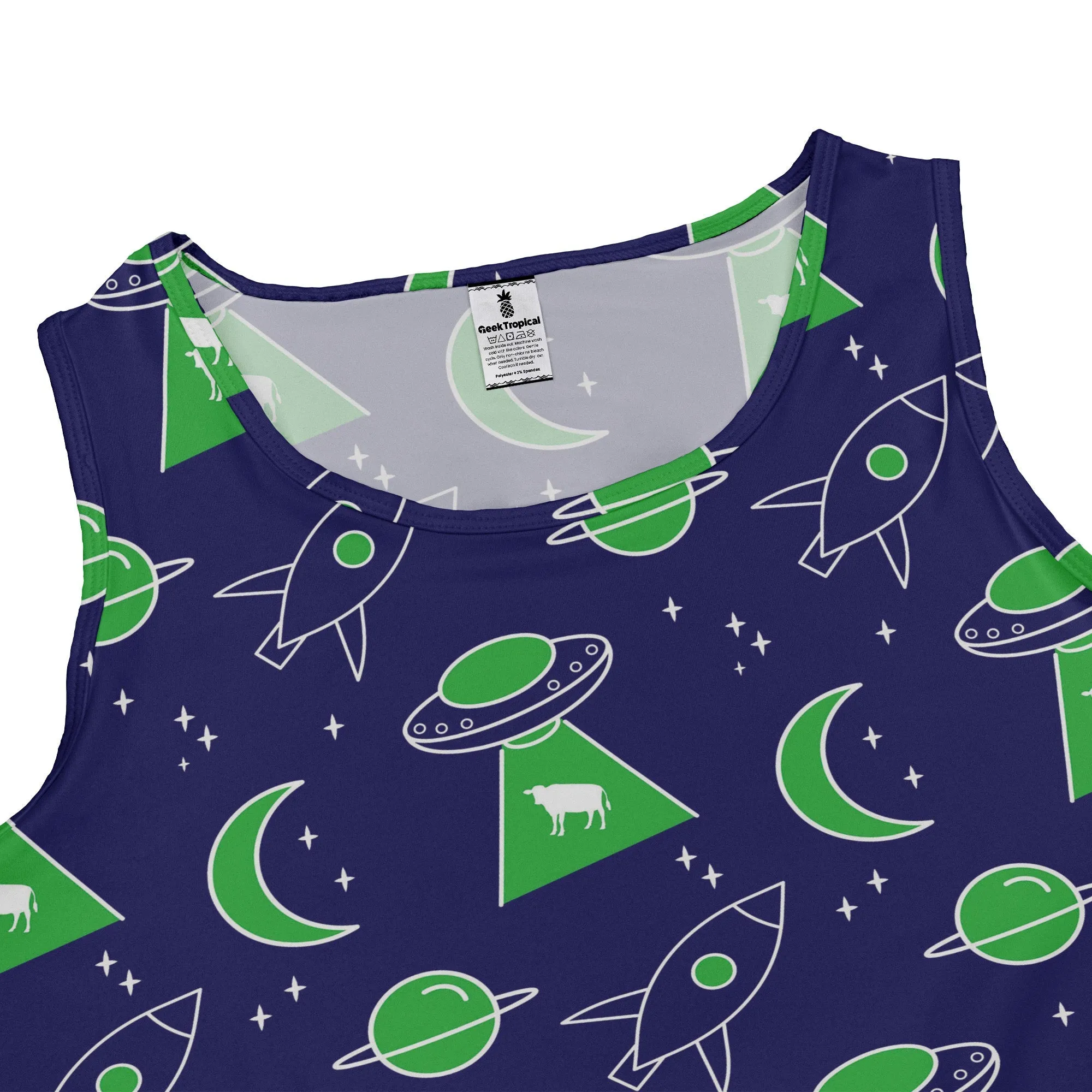 Ufo Cow Abduction Dress