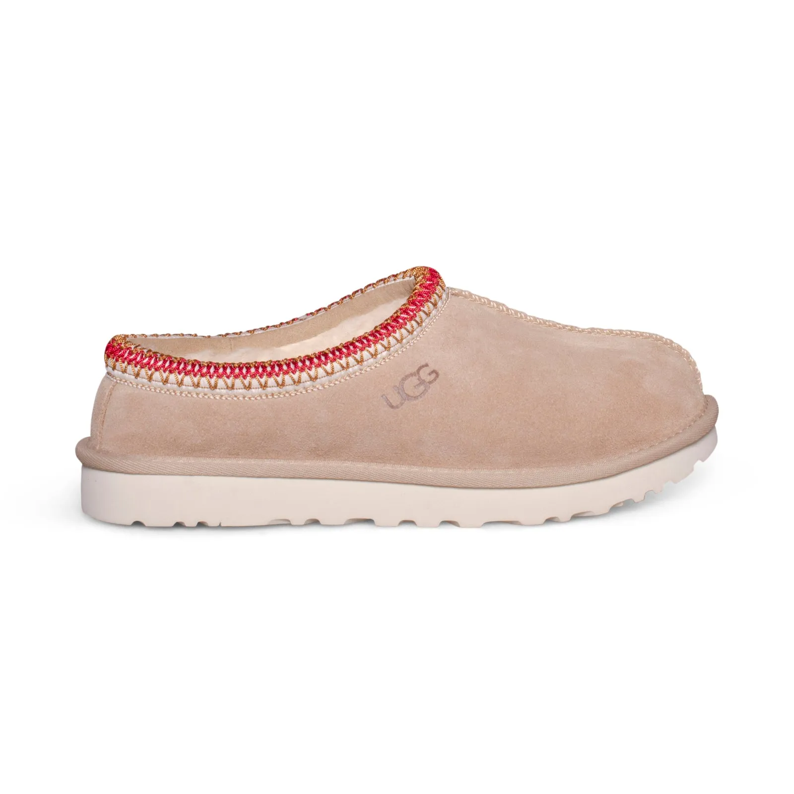 UGG Tasman Sand / Dark Cherry Slippers - Women's