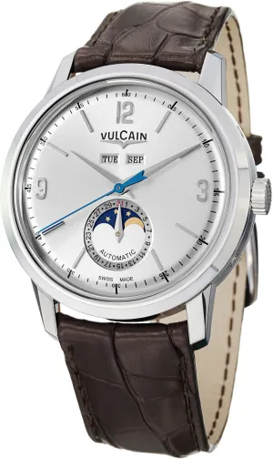 VUL Watch 5s Presidents Moonphase Steel silver